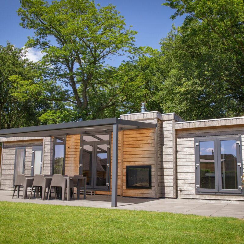 6 + 6 persoons Veluwe Villa met grillhuis op vakantiepark in Voorthuizen