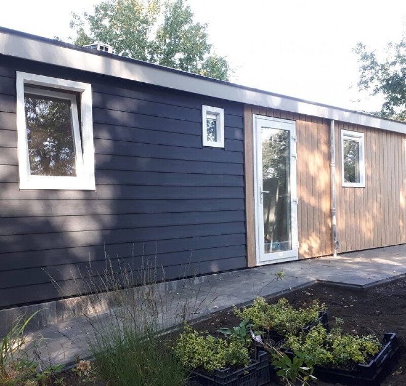 Luxe chalet voor 8 personen op recreatiepark Uddelermeer in Uddel