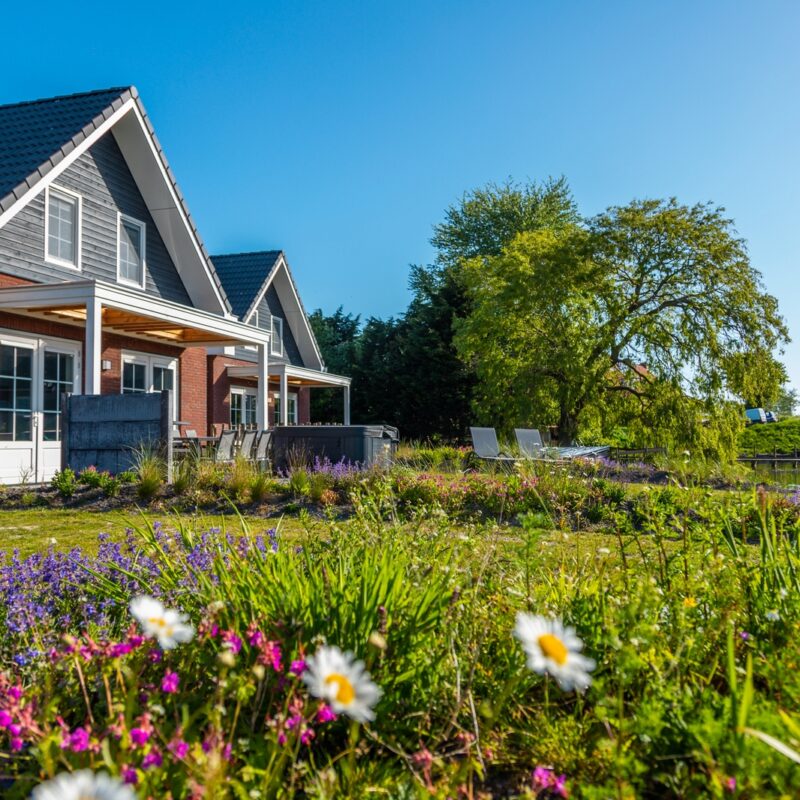 Bungalowparkzuiderzee - Watervilla met Jacuzzi (6 pers.)