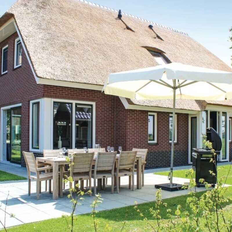 Vakantiepark Idskenhuizen vakantievilla voor 8 personen aan het water
