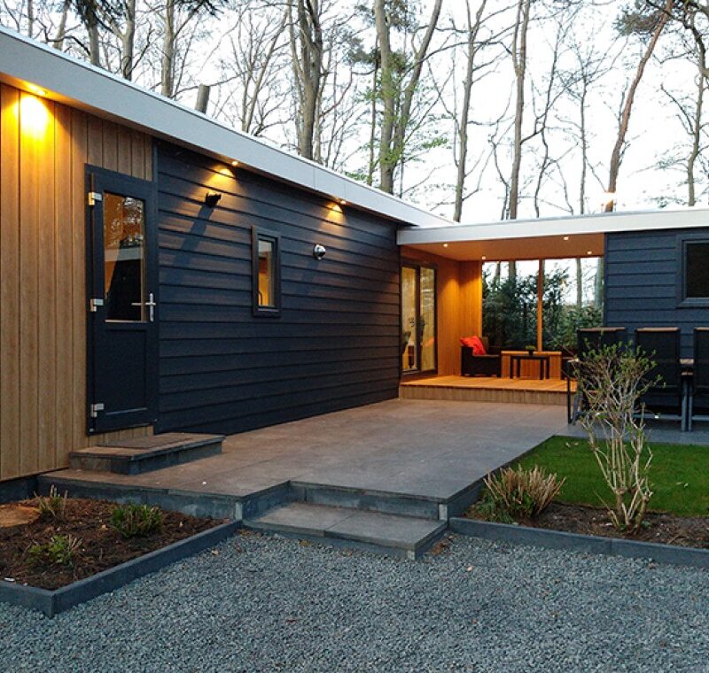 Luxe nieuw 6-persoons chalet in Uddel met airco