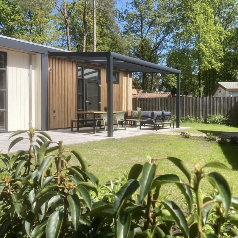 Chalet op vakantiepark de Ossenberg Type C Comfort 5 persoons