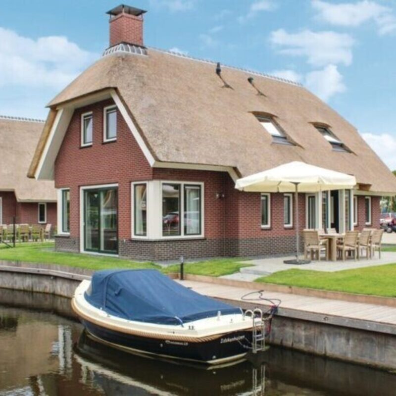 Vakantiehuis voor maximaal 8 personen op park Idskenhuizen