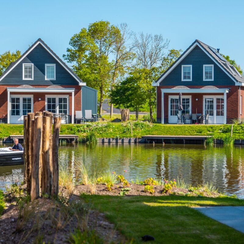 Bungalowparkzuiderzee - Watervilla Luxe Sauna (6 pers.)