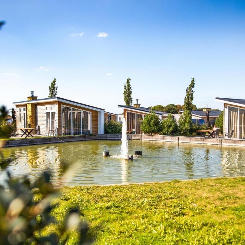 Vakantiehuis Biebosch met sunshower - 4 persoons