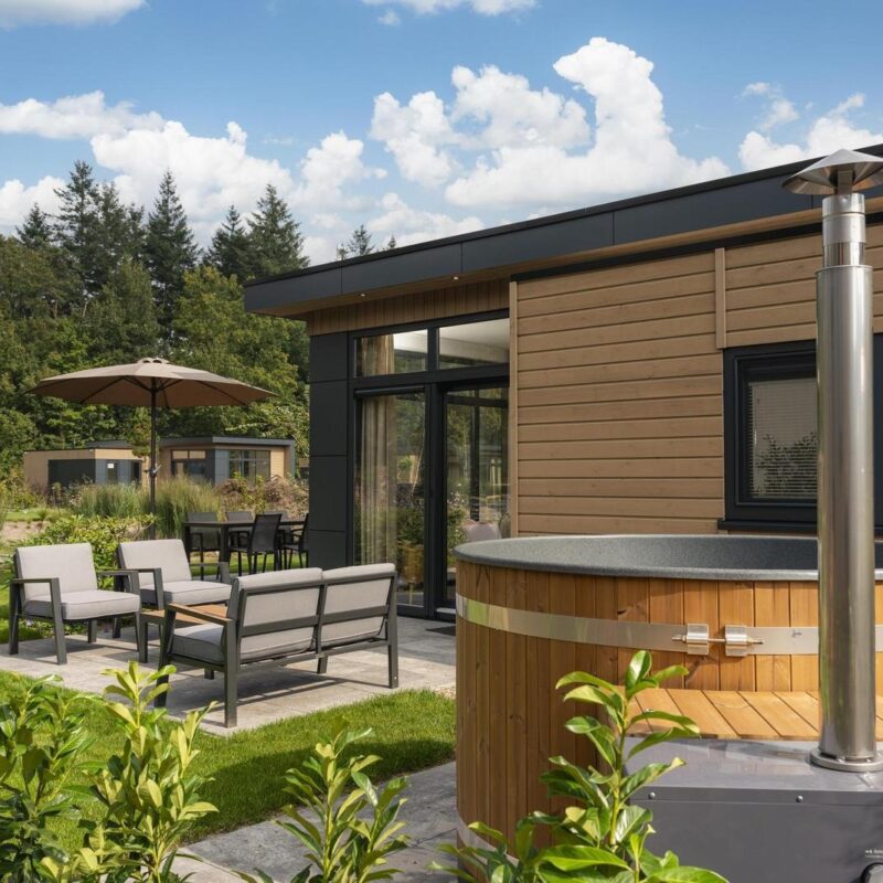 Cannenburch Deluxe met Hottub - 4 personen