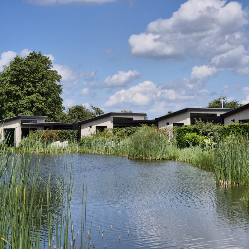 Wellnessvilla voor 6 personen op vakantiepark in Nunspeet