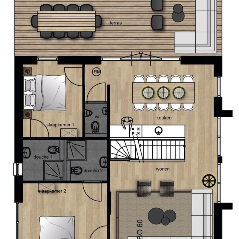 Veluwe Villa met Privé Binnenzwembad & Sauna - 8 personen