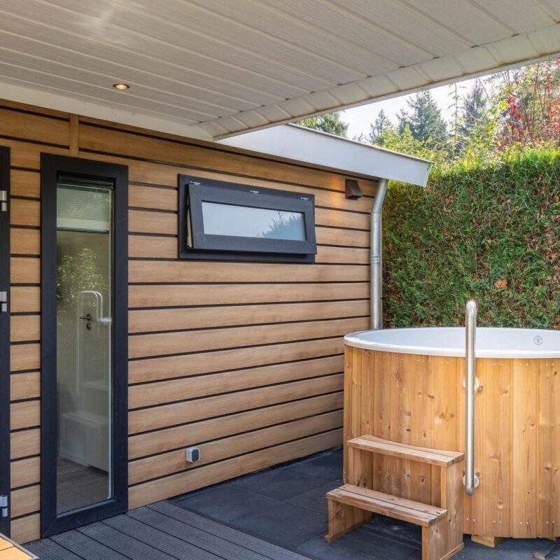 Family Lodge met hottub - 4 personen