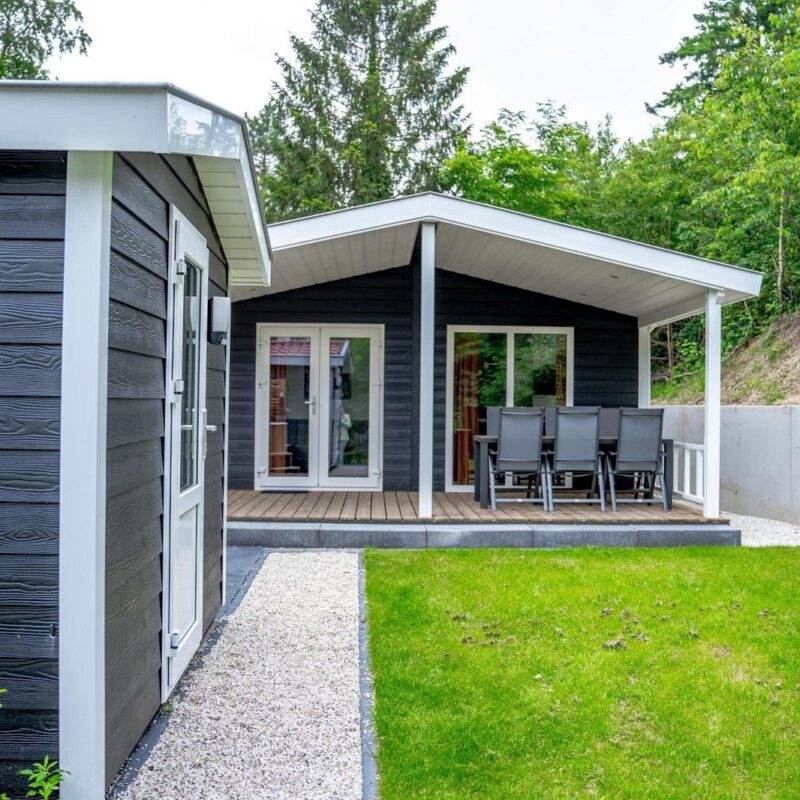 Family Lodge met hottub - 6 personen