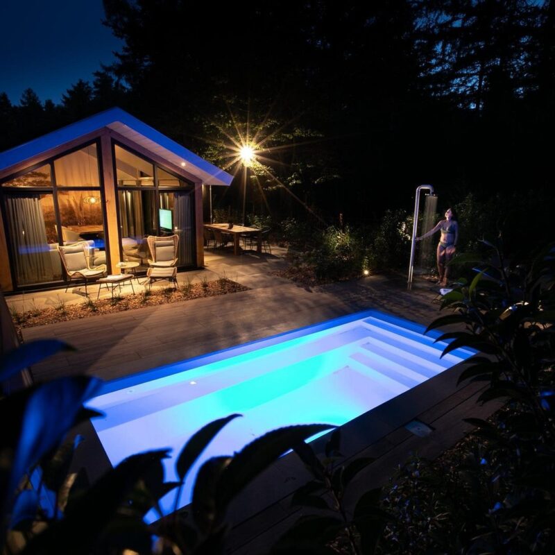 Pool Lodge - 6 personen
