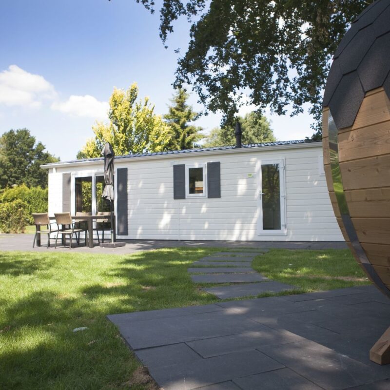 4-persoons chalet met wellness op park in Voorthuizen Veluwe
