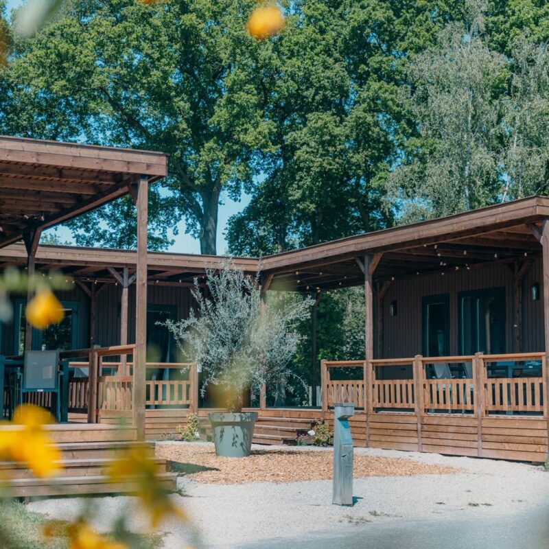 Tiny Lodges in de natuur- 12 personen