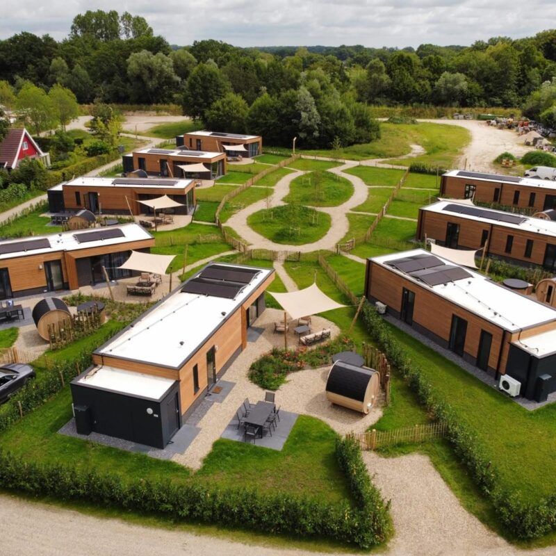 Hofparken - Parklodge 4 met hondenhek, sauna en hottub