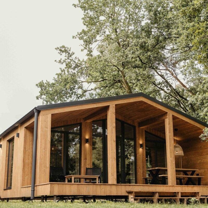 Lodge met sauna 4 - personen