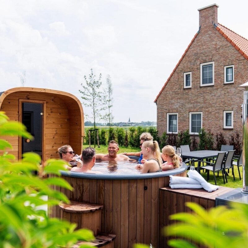 Villa met hottub, sauna, huisdiervriendelijk - 7 persoons
