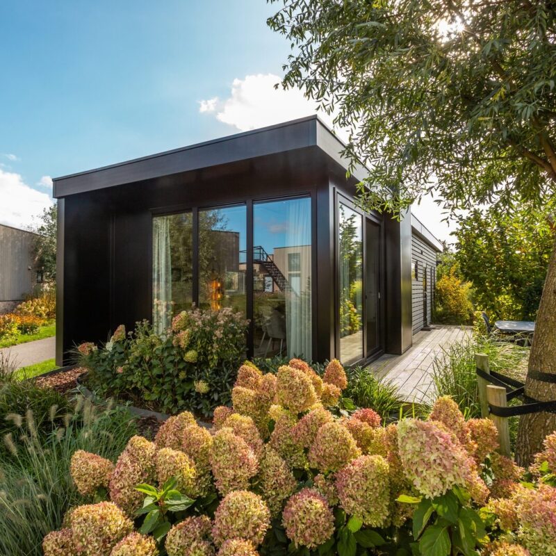 Chalet met ruim terras 4 - personen