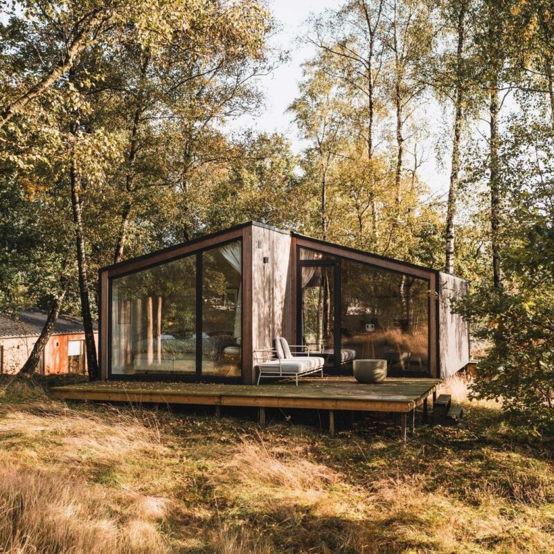 Cabin met volledig rondom uitzicht - 2 Personen