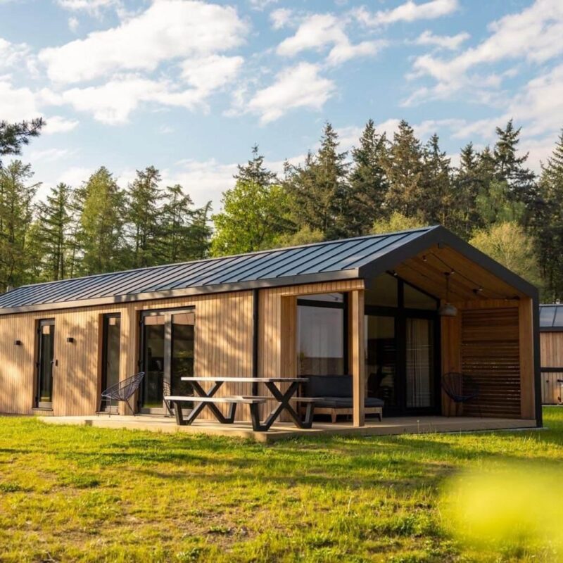 Luxe lodge met hottub 4 - Personen
