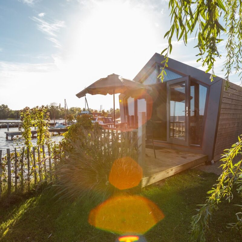 Tiny House met uitzicht op de haven 4 -personen